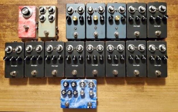 Curated boutique pedalboard lineup